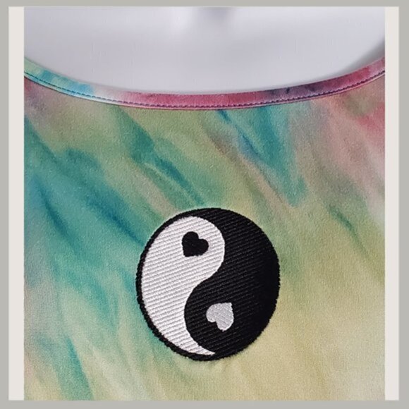 Stella Tweed Tie Dye Peace Long Sleeve Shirt - Picture 5 of 8